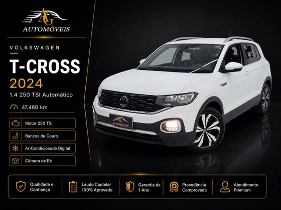 VOLKSWAGEN T-CROSS 1.4 250 TSI TOTAL FLEX HIGHLINE AUTOMÁTICO VOLKSWAGEN T-CROSS 1.4 250 TSI TOTAL FLEX HIGHLINE AUTOMÁTICO